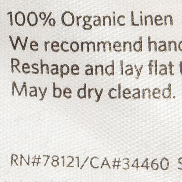 Eileen Fisher Black White Striped Knit Organic Linen Dress Size Small - Picture 7 of 10